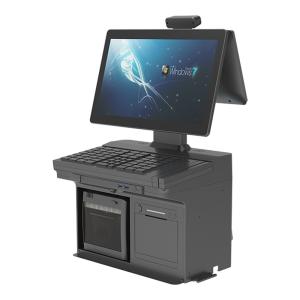 Wholesale Restaurant Desktop Android POS Kiosk Supermarket 15.6 Touch Screen Cash Register from china suppliers