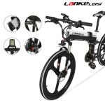 Smart Anti Slip 26 Inch Electric Bicycle Foldable Hidden Battery