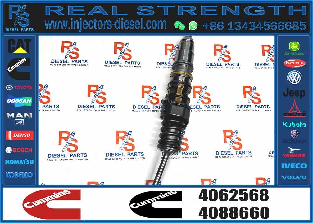 4062568 QSK15 Diesel Engine Common Rail Fuel Injector 4914537 3973059 3975929 4010642 4026222 4061851