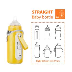 Wholesale 8oz 240ml Narrow Travel Milk Portable Baby Bottle Warmer BPA Free from china suppliers