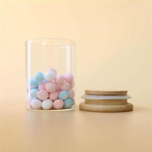 Wholesale High Temperature Resistance Glass Jar High Borosilicate Glass Jar Packaging from china suppliers