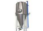 SUS 304 / 316 Conical Beer Fermenter Drinks Beverage Beer Brewing Parts