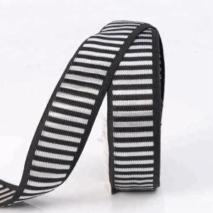 China 40mm Ladder Striped Edge Binding Tape 20mm-75mm Width FR Resistant on sale