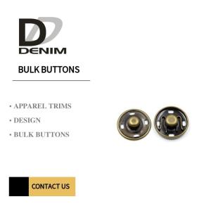 Wholesale Small Brass Metal Buttons Electroplating Color Snap Buttons For Clothing from china suppliers
