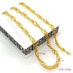New Trendy Big Size Chunky Link Chain Women/ Men Necklaces & bangle jewelry set