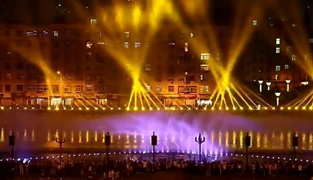 Programmable Outdoor Laser Light Show For Scenic Spots Decoration