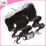 High Quality Virgin Hair Silk Top Indian Hair 13*4 360 Lace Frontal From Ear To
