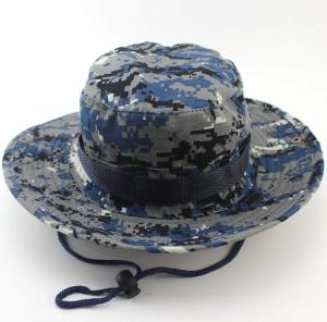 Wholesale Eco Friendly Outdoor Fisherman Hat 7cm Brim Camouflage Military Boonie Hats from china suppliers