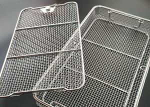Wholesale Surgical Instruments Disinfection 40X25CM Stainless Steel Basket from china suppliers