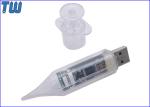 Promotional Gift Transparent 64GB USB Memory Stick Thumb Drives