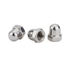Nickel Plated Din1587 Hex Domed Nuts