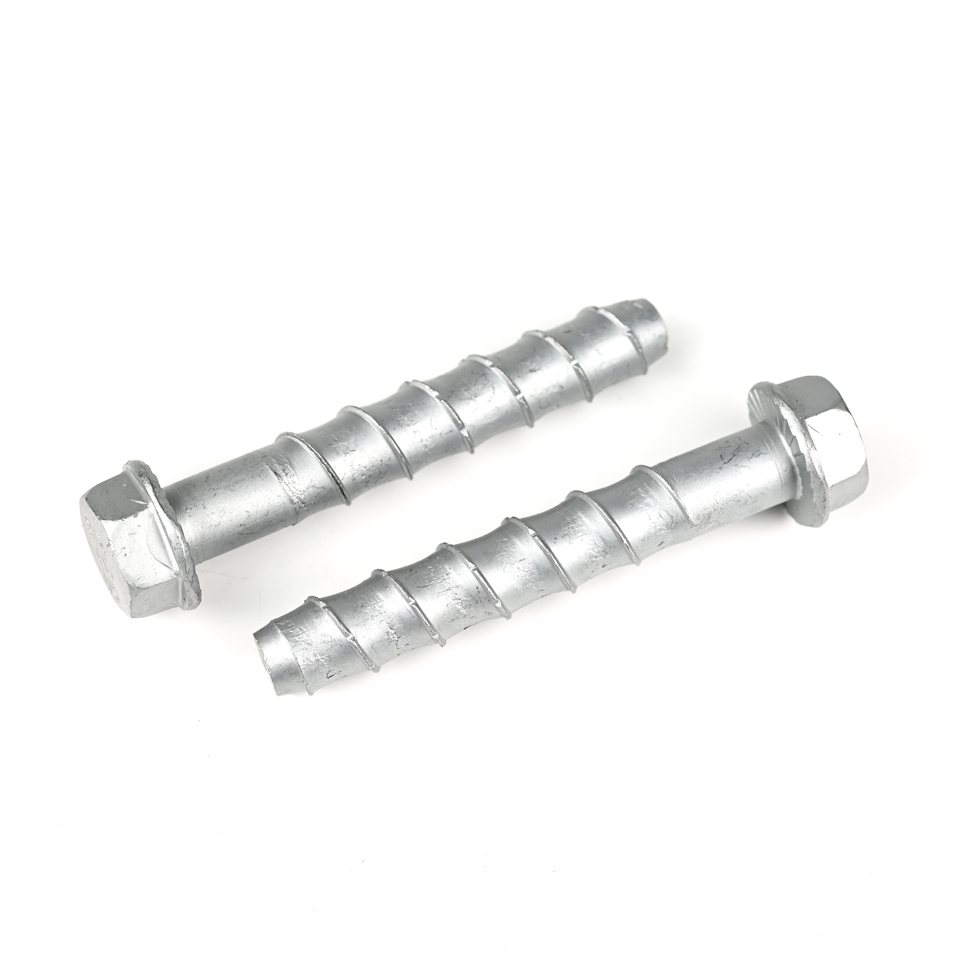 Stainless Steel Concrete Anchor Bolt 3/4x5'' Hex Washer Head Screw for Installation