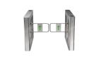 Economic Half Height Turnstile Brushless Swing Gate Outdoor and Indoor