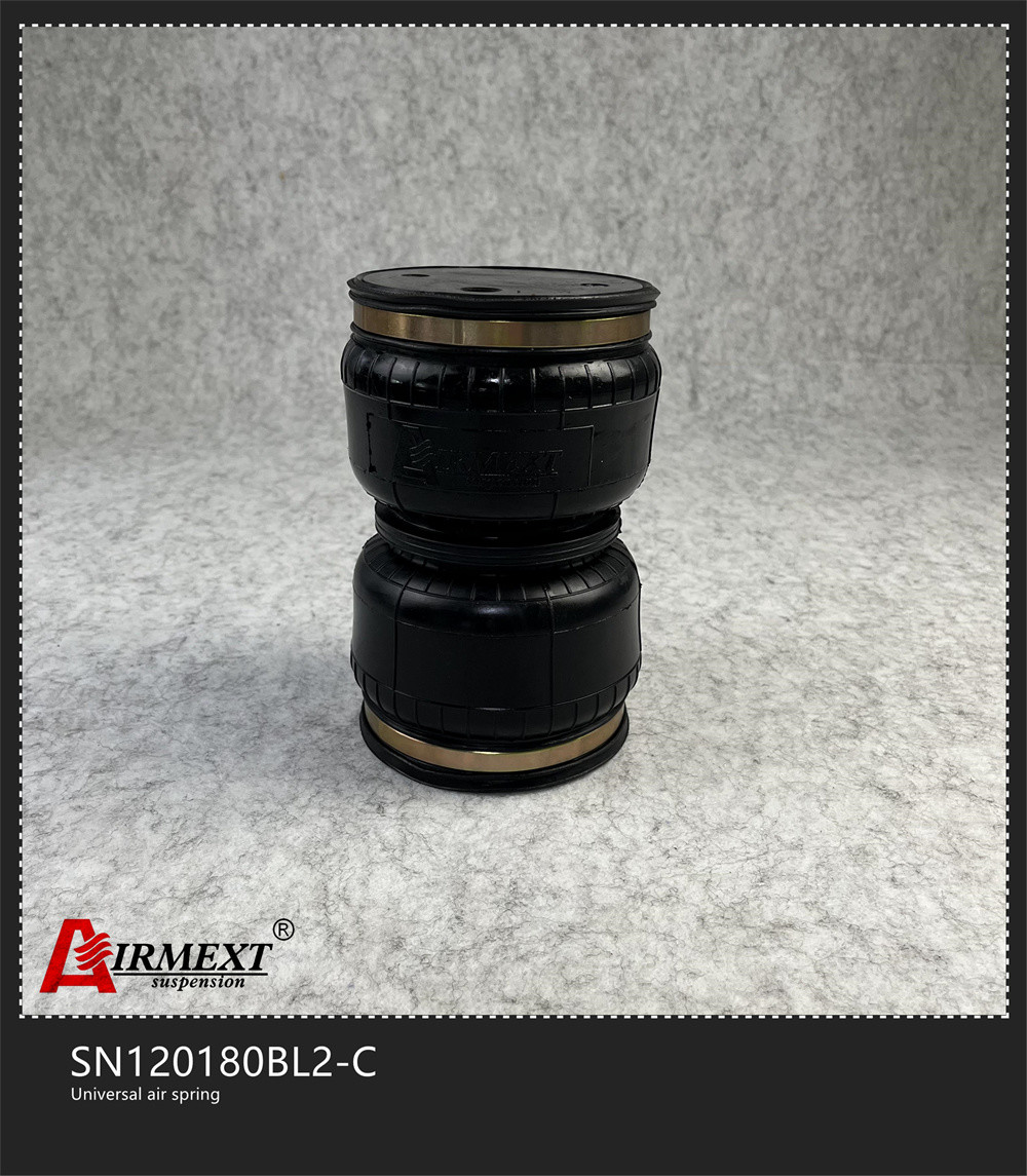 Closed Encplate Air Suspension Spring Air Bag Bellows SN120180BL2-C