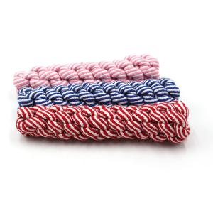 Wholesale Multicolored Cotton Rope Dog Toy 20X1cm For Teeth Cleaning from china suppliers