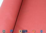 580gsm 260℃ Fiberglass Cloth Thermal Insulation Jacket Fabric Silicone Coated