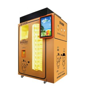 Wholesale Mini Long Life Fresh Orange Juice Vending Machine Coins And Notes Acceptors from china suppliers
