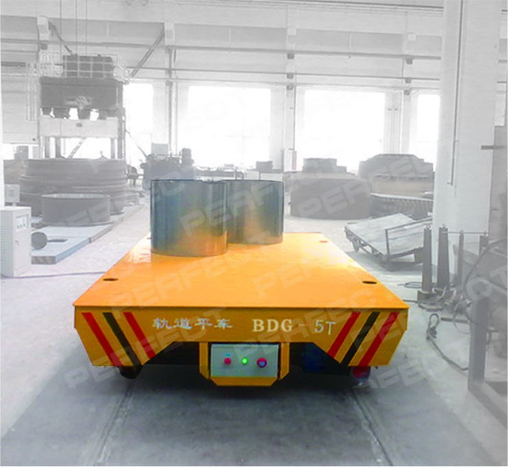 Industry Engineering Heavy Load Battery Powered Car for Mould Die Transfer