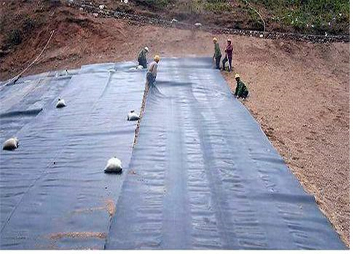 Smooth 0.75mm Impermeable Geomembrane Liner For Water Tanks