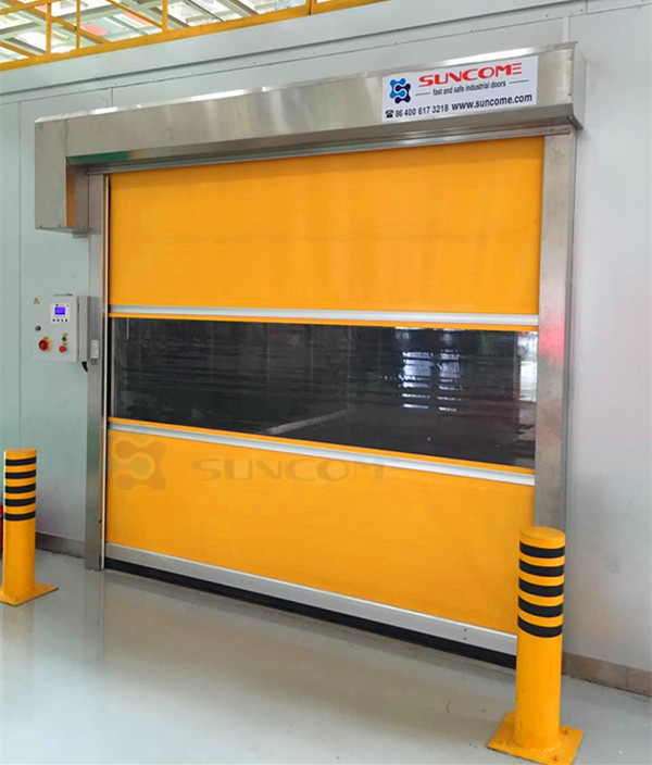 High Performance Industrial High Speed Door Large Size for Indoor Use