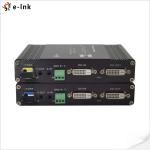 1Ch 1080P Bidi DVI + 1Ch Bidi RS232 + 1Ch Bidi Stereo Audio + GPIO over Fiber