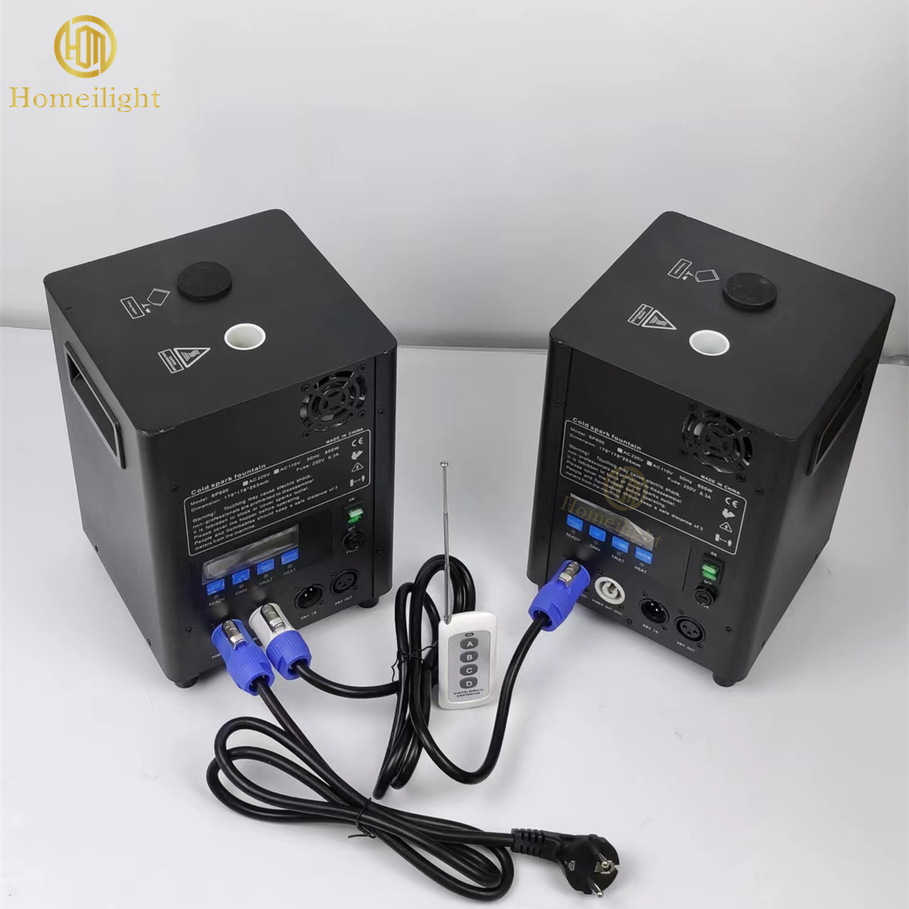 Aluminum Jetting Height 1-5m Spark Fountain Machine for Breathtaking Wedding Displays