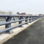 Modern Anti-Glare Steel Bridge Guardrail For Roadway Safety Improvement