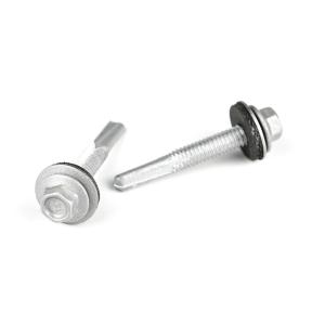 Wholesale Cup Head Stainless Steel Bimetal Self Tapping Screws With Epdm Washer Ruspert Finish from china suppliers