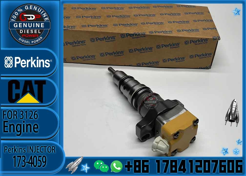 High quality For Cat Caterpillar Engine Spare Parts Fuel Injector 222-5967 3126 3126B 3126E 1734059 173-4059