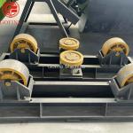 6-8T/h Rotary Vacuum Drum Dryer Organic Fertilizer Making Machine