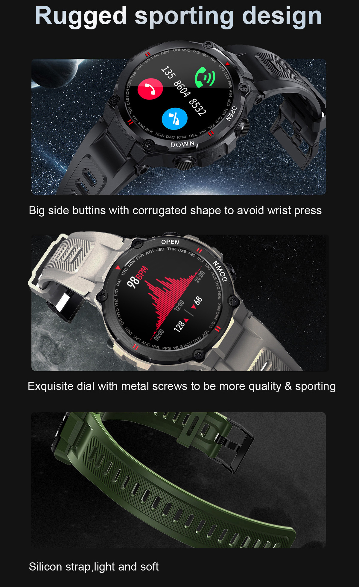 BLE5.0 bluetooth smart bracelet Playstation Controller For Apple Watch 7