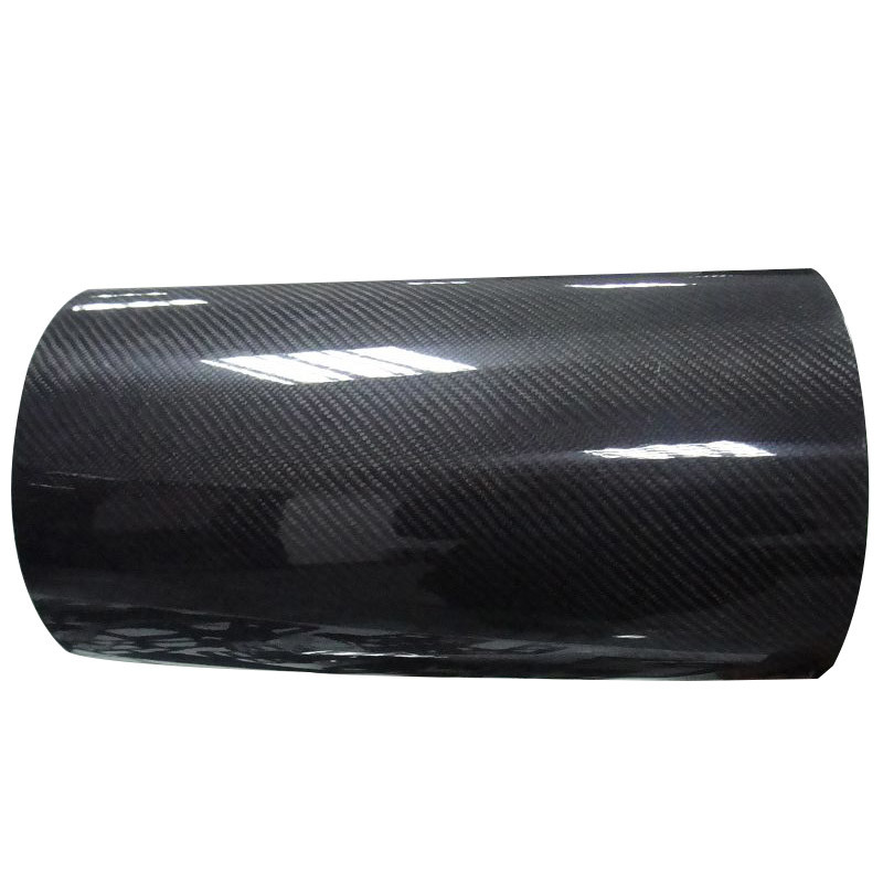 Customized 3K Twill Carbon Fiber Tube Roll Wrapping Large Diameter