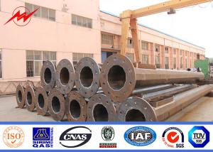 Wholesale 8m-60m Steel Power Pole With 2.5KN-200KN Breaking Load from china suppliers