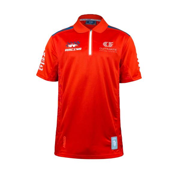 Cotton/Polyester Fabric Custom Logo Polo Shirt Essential for Motorcycle Teamwear