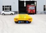 battery power explosion proof 50 ton machine parts motorized pallet rail trailer