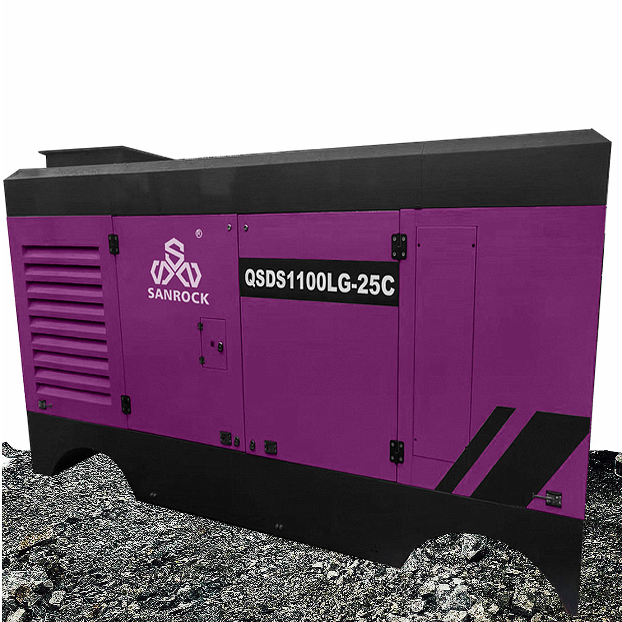 Water Well Screw Air Compressor Diesel Air Compressor Stationary Screw Air Compressor