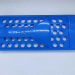 Cosmetic Spatula Lip Balm Filling Tray Tube holder 50 Holes