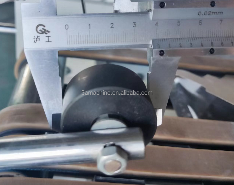 Electric Driven Box Pasting Machine Wheel for Pressing Box Folder Gluer Folding Belt