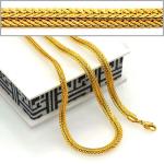 Korean Fishbone chain New Trendy Suitable for men and women Jewelry 18K Real