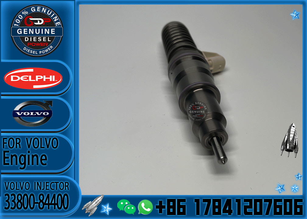 Diesel Injector BEBE4C09001 33800-84400 3380084400 BEBE4C09101 For HYUNDAI D6CB