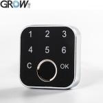 100 Capacity Fingerprint Cabinet Lock 4 AA Batteries For Home Office