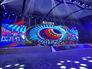 Wholesale Indoor Advertising RGB Suspended LED Display P4 Waterproof, Entertainment, High Resolution from china suppliers