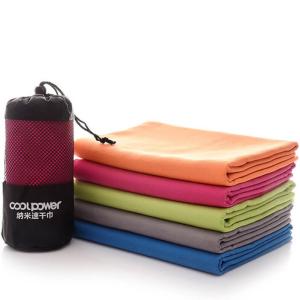 Wholesale Double Sided Sports Beach Towel , Microfiber Sports Towel Two Layers High Density from china suppliers