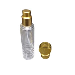Wholesale refillable perfume spray bottle 15ml recycled glass bottles black blue red pink green cap plastic and metal roll frog from china suppliers