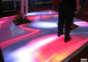 Wholesale Full Color Indoor Dance Floor LED Display , LED Light Up Dance Floor Tiles from china suppliers