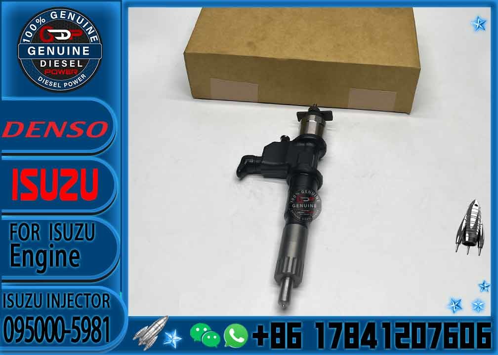 High Quality Common Rail Injector 095000-5980 095000-5981 095000-5982 for 6WF1 6WG1 Diesel Nozzle Assembly