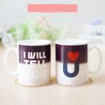 Advertising Gifts Color Changing Coffee Mug Ceramic Eco Friendly