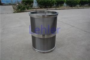 Wholesale Perfect Roundness Pressure Screen Basket Non - Clogging Construction from china suppliers