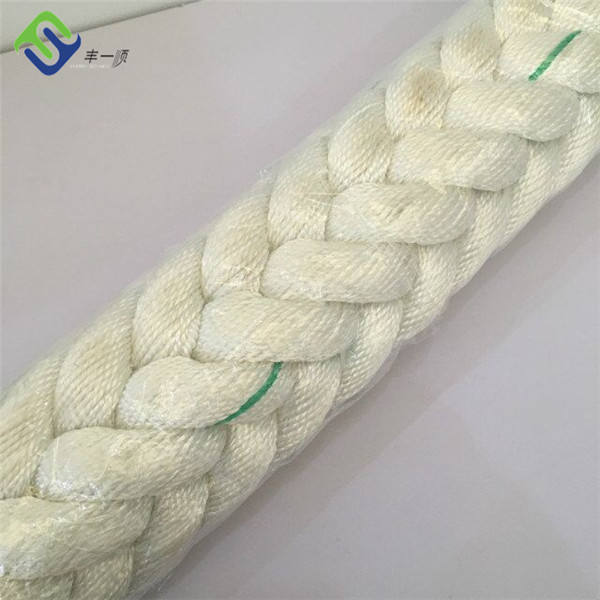 Mooring Nylon Mooring Line 48mmx220m Hawser 8 Strand Braided Yacht Rope