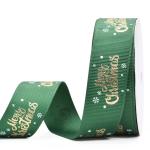 FAMOUS Christmas Ribbon Gifts Tapes Webbing Wholesale Satin With Logo Party Home